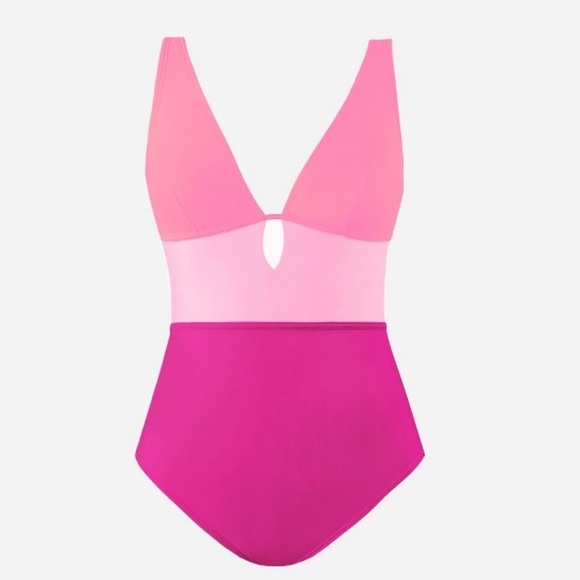 NWT CUPSHE One Piece Color Block Swimsuit 🌴 - Picture 3 of 8